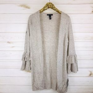 NWT INC International Concepts Ruffled-Sleeve
